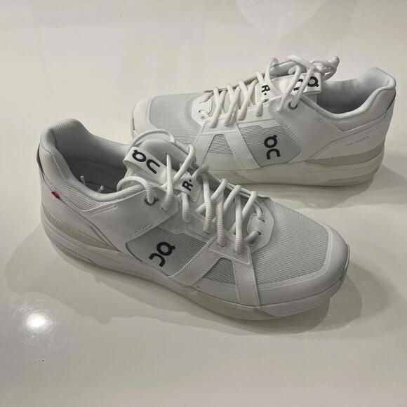 On THE ROGER Clubhouse Pro White Ice Men\'s Tennis Shoes Size 11.5 main image 9